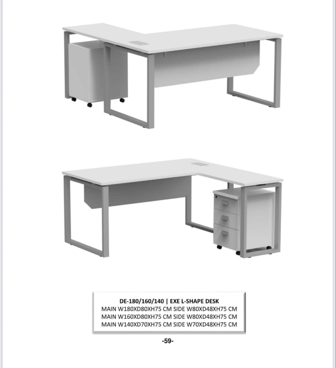 Office Desks for Sale – Modern & Affordable-مكاتب عمل للبيع – حديثة وبأسعار مناسبة - Image 3