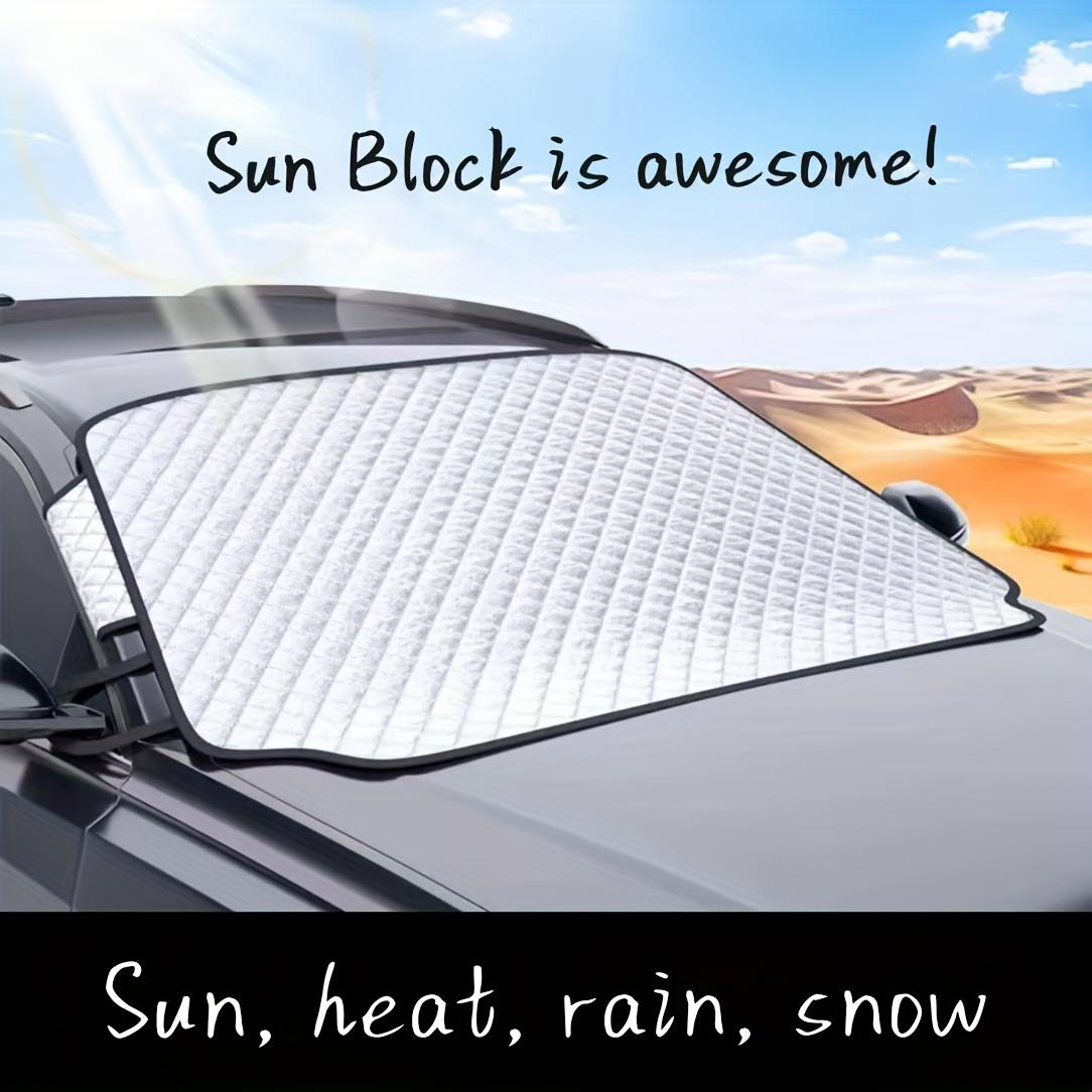 Car Windscreen Sun Shade - Windshield Sun Protector for Qatar Heat - Image 3