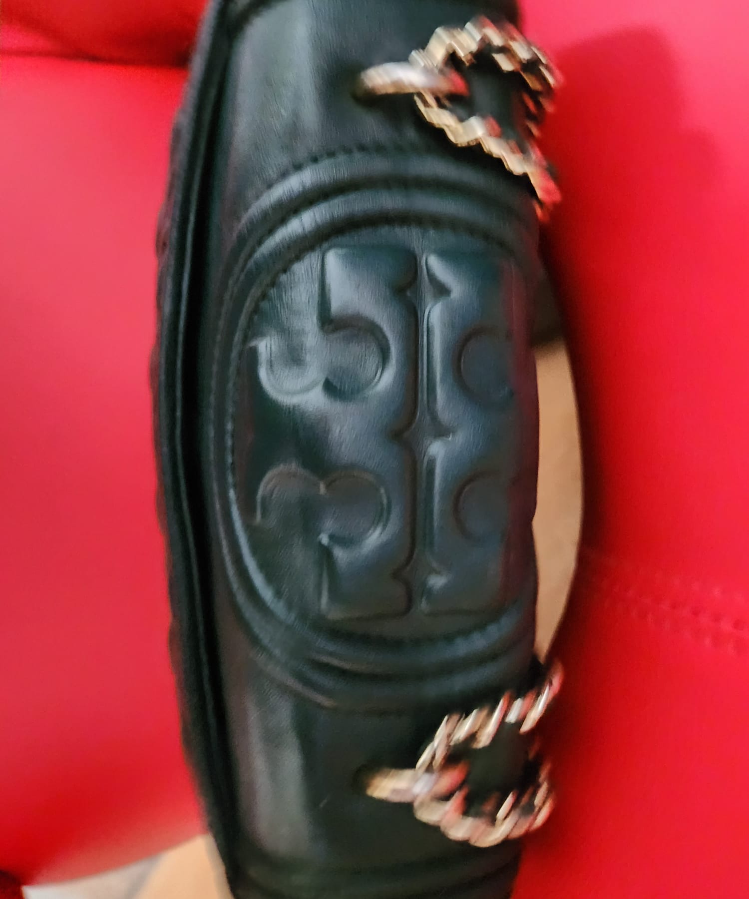 Tory Burch fleming Green Bag (used) - Image 3