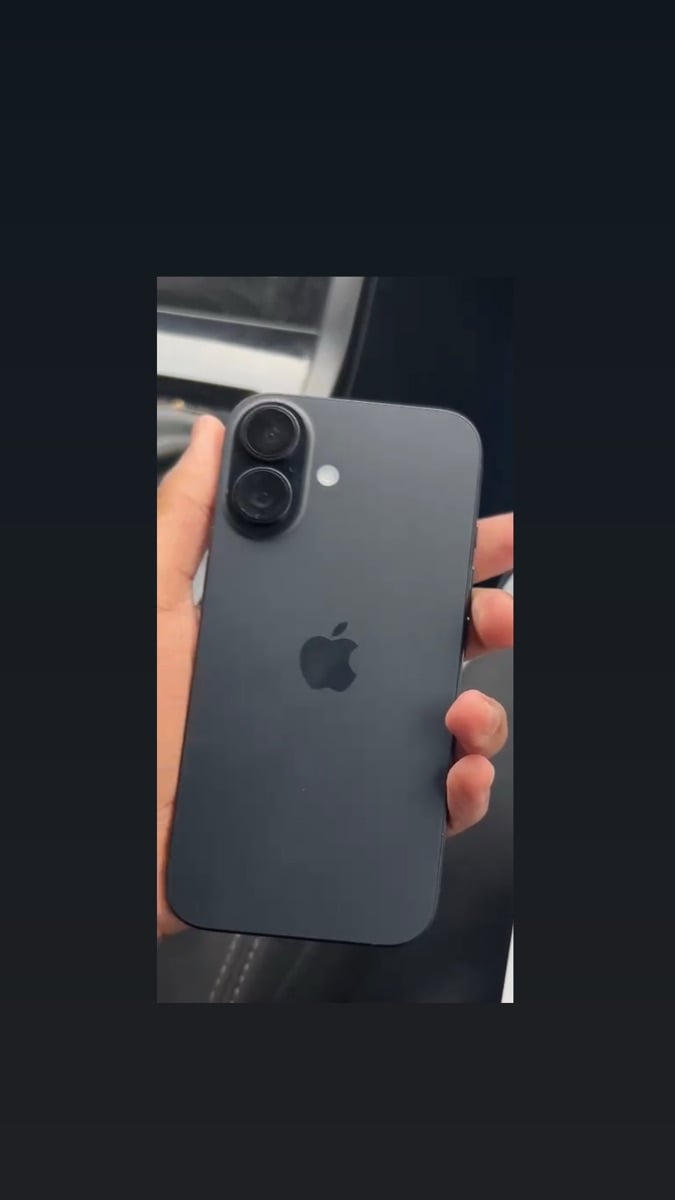 iPhone 16 128gb BLACK COLOR - Image 1
