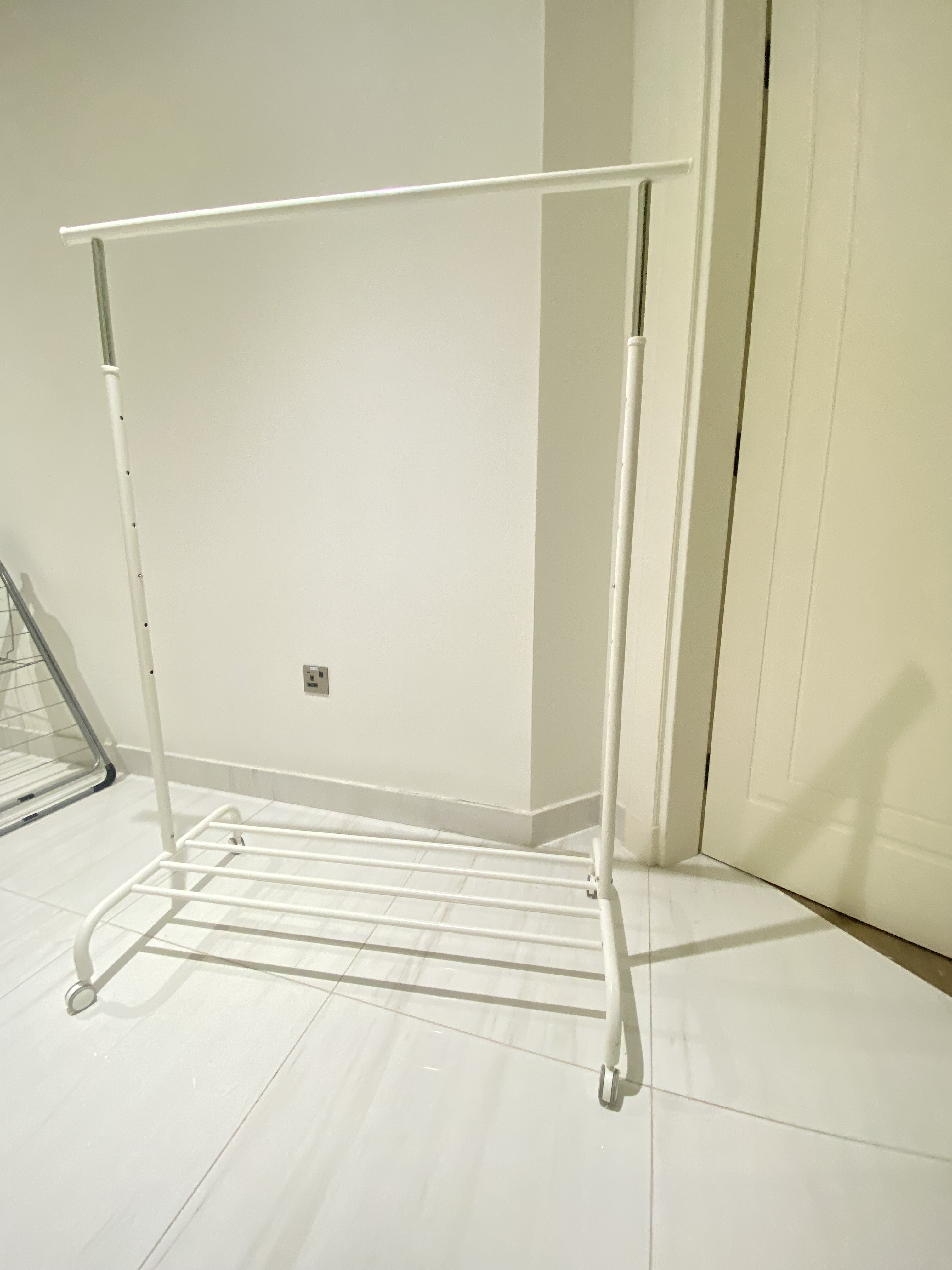 Clothes rack, white - Image 2