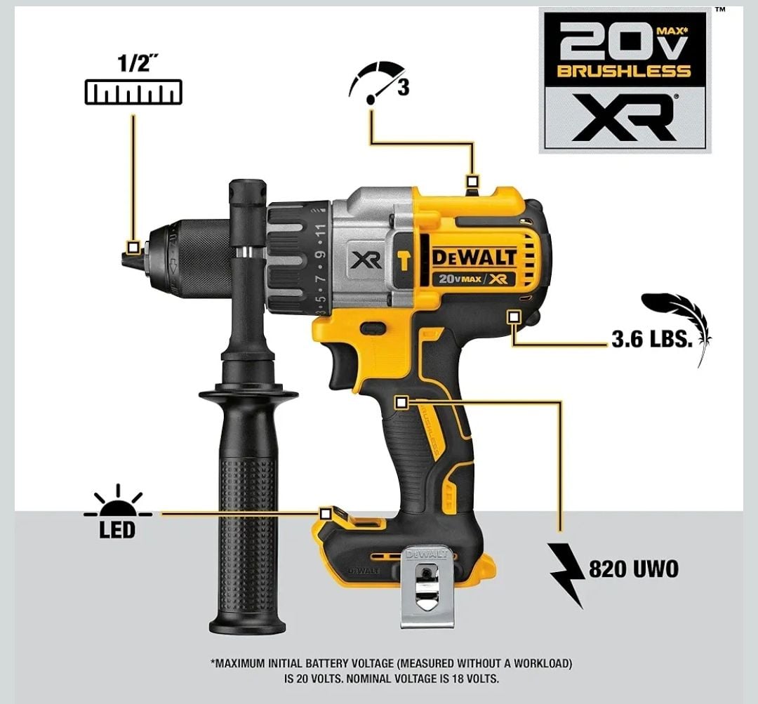 DEWALT 20V MAX Hammer Drill and Impact Driver - Image 4