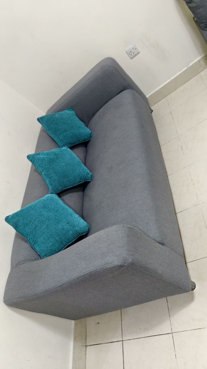 IKEA 3 seater sofa with pillow full set - Image 2