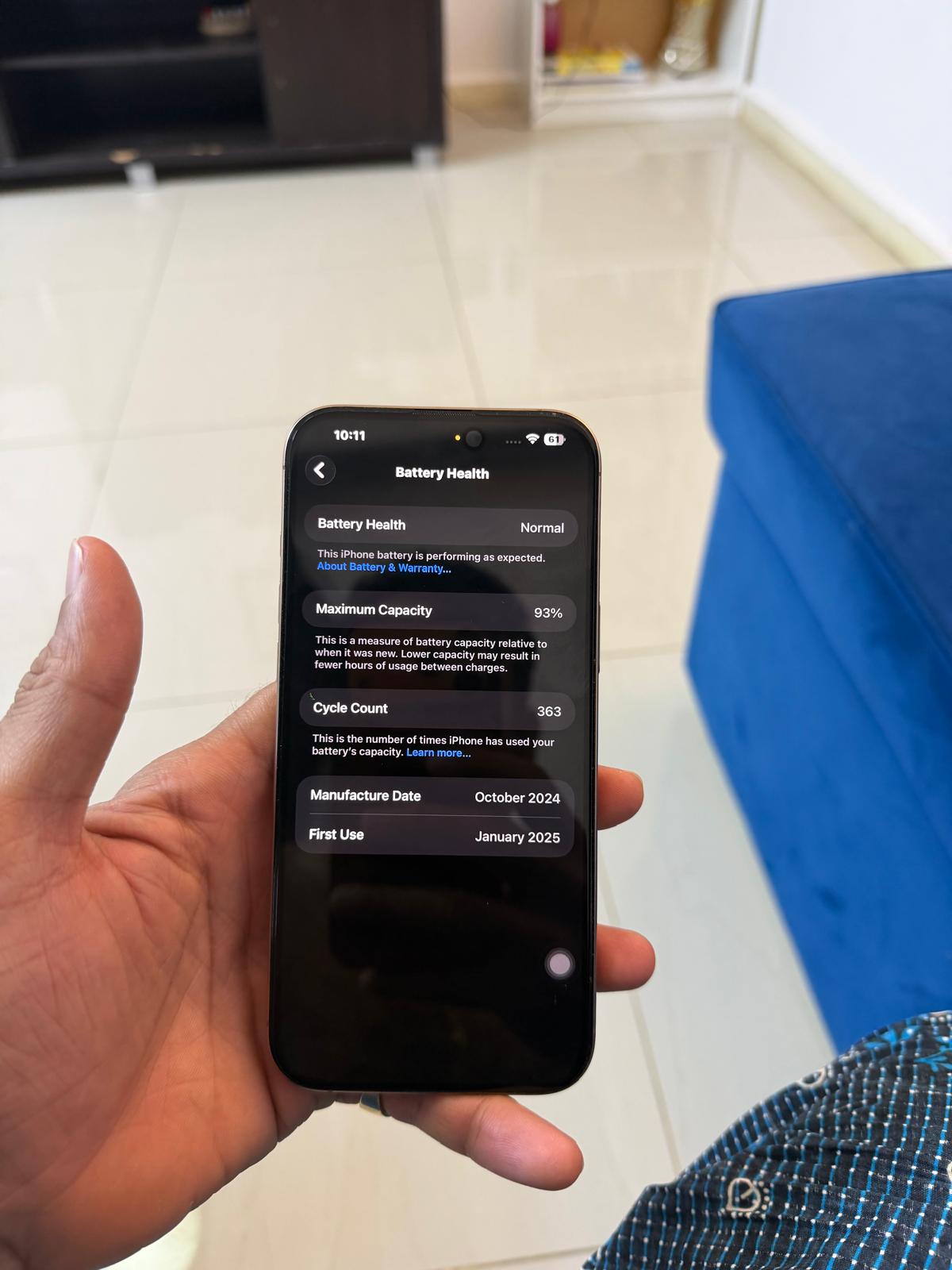 IPHONE 16 Pro Max 256 -  93% - Fresh Look and  Negotiable  - Image 6