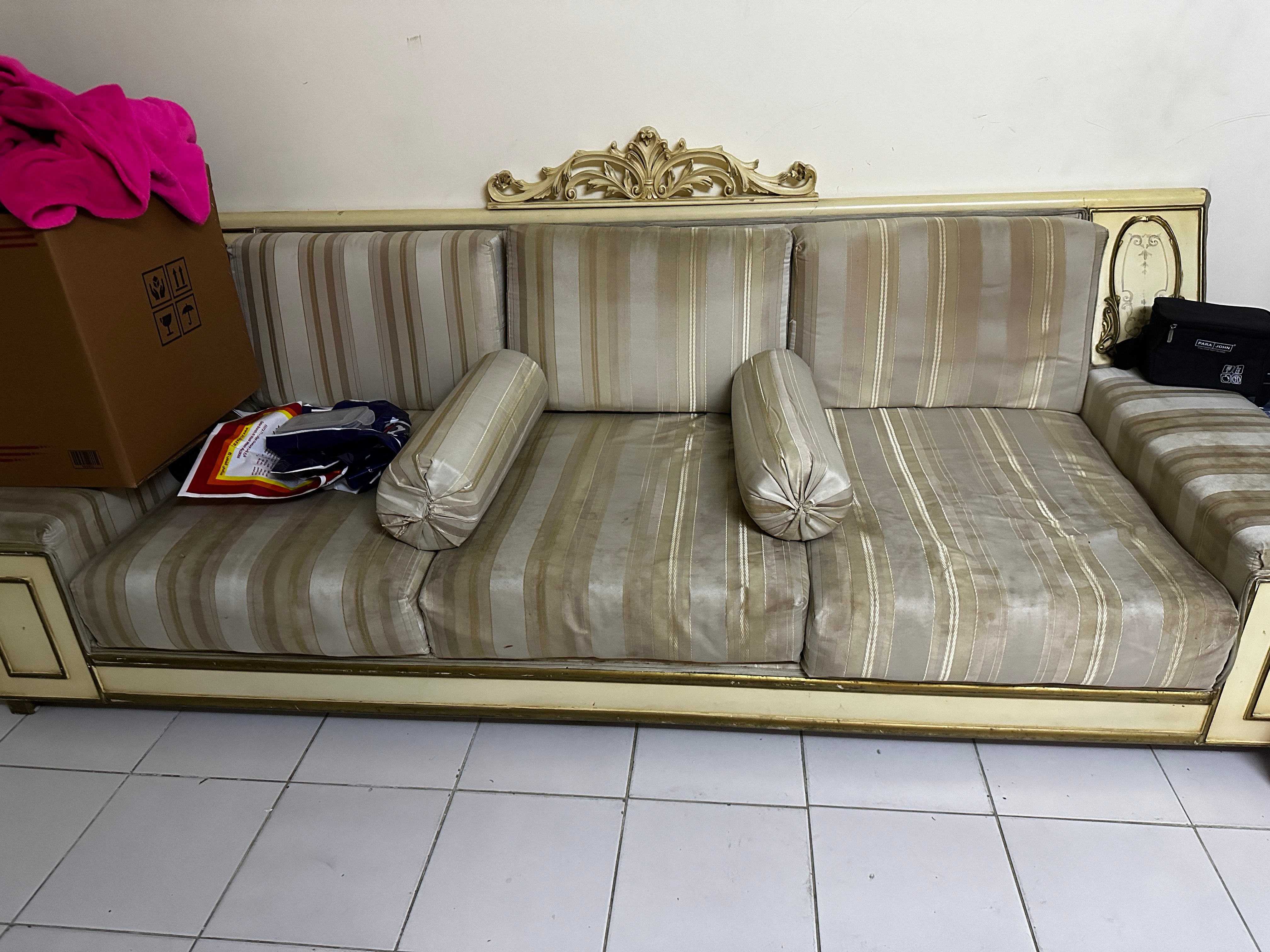 Matress.2door cabinet and 3seat sofa - Image 2
