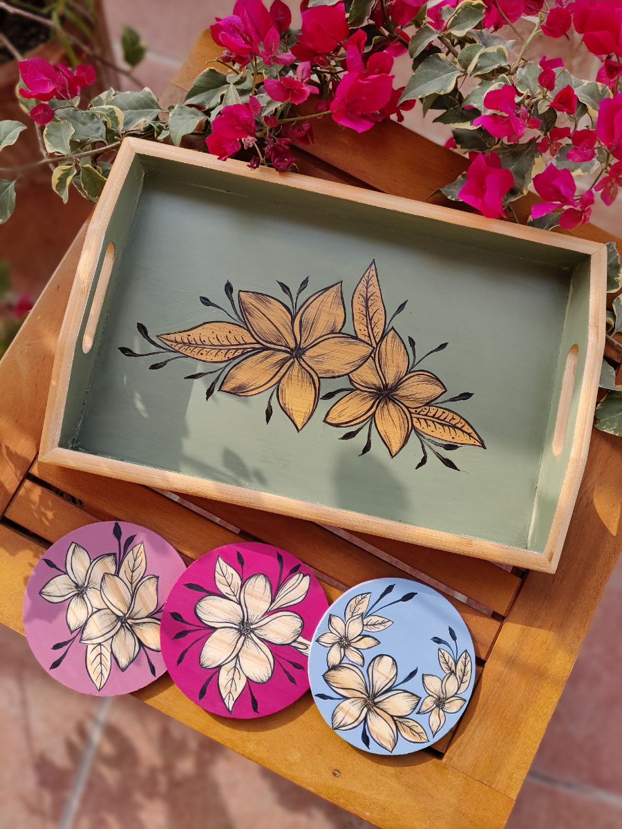 Hand painted home decor - Image 9