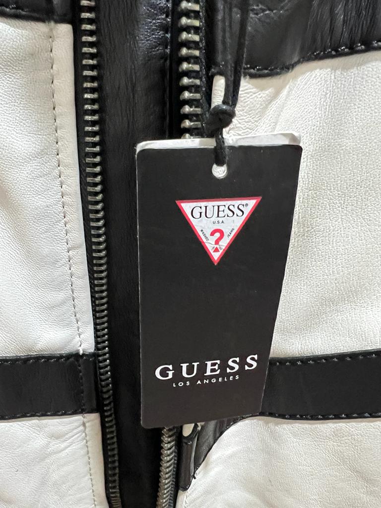 Original Guess Leather Jacket (Brand New) Medium Size - Branded Leather Jacket - Image 6