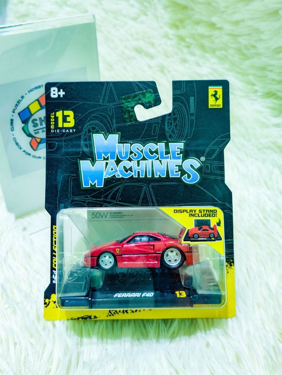 Muscle Machines - Car Diecast - Ferrari F40 & LBWK R34 - Image 3