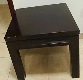 Old 3+2+1seater brown sofa  and 1 tea table  - Image 2
