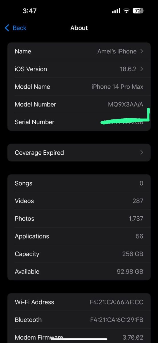 IPhone 14 pro max 256gb - Image 2