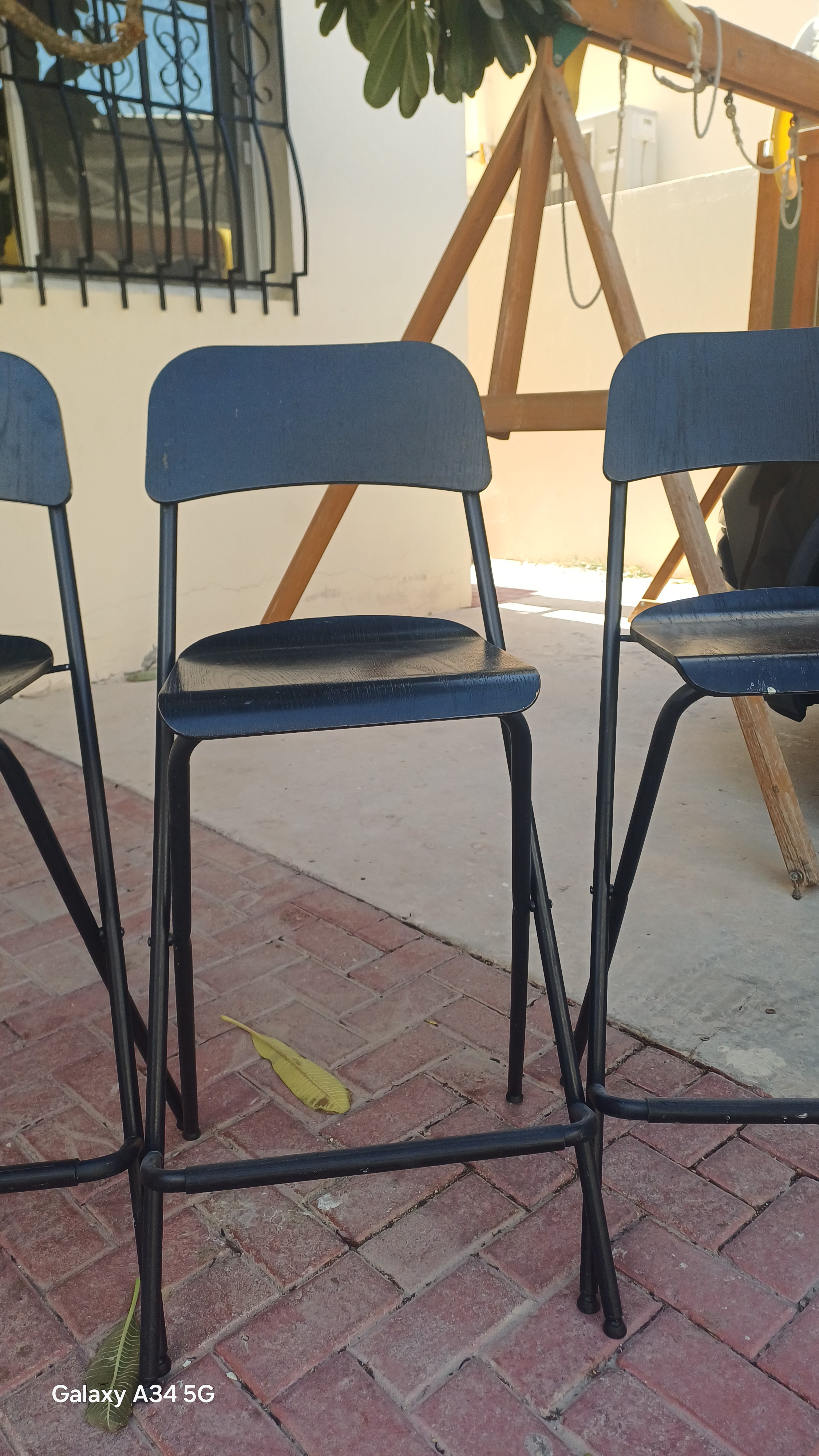 5 bar chairs from Ikea,  - Image 3