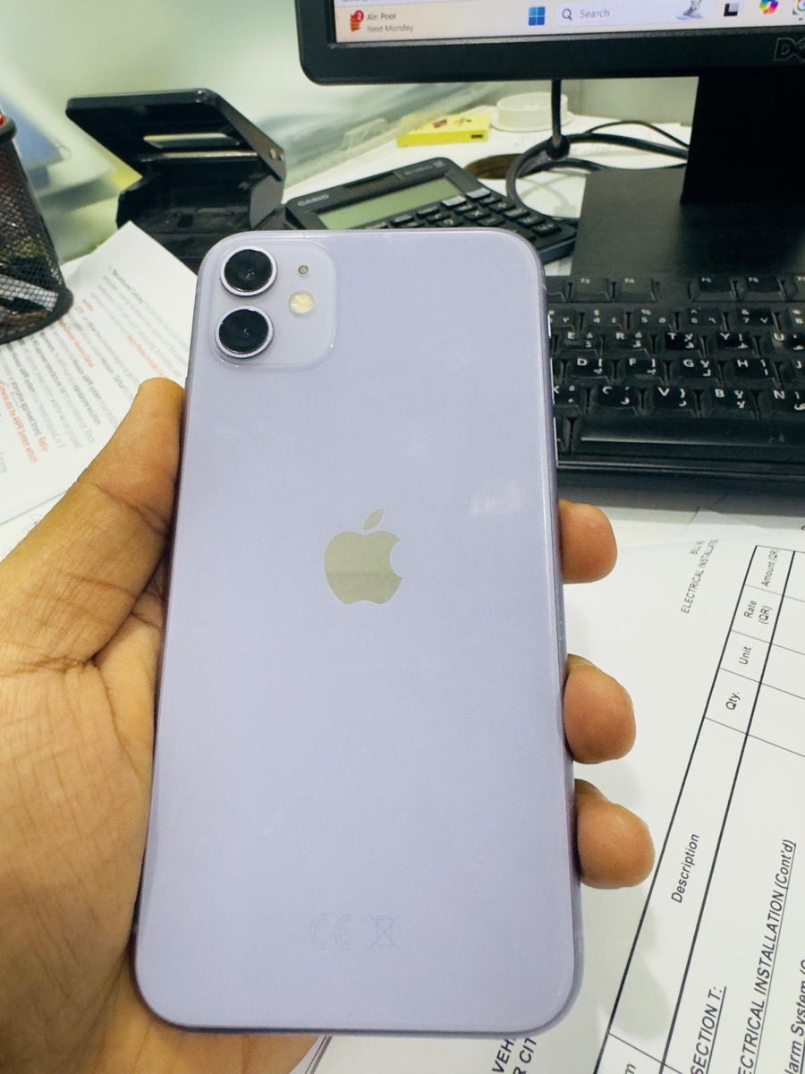 I phone 11 Purple Color - Image 1