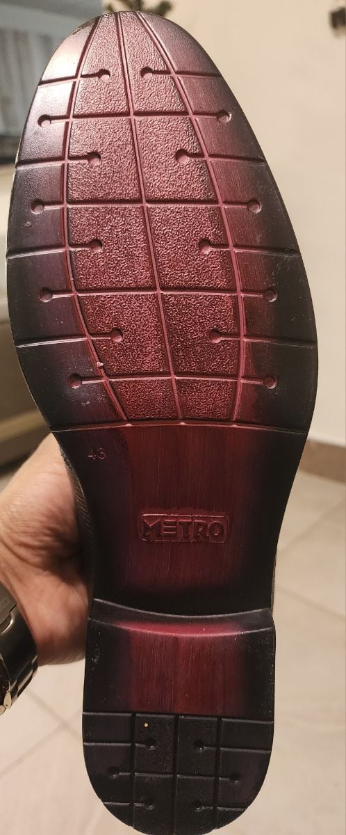 New Black Formal Shoes. Brand New Metro Shoes - Image 1