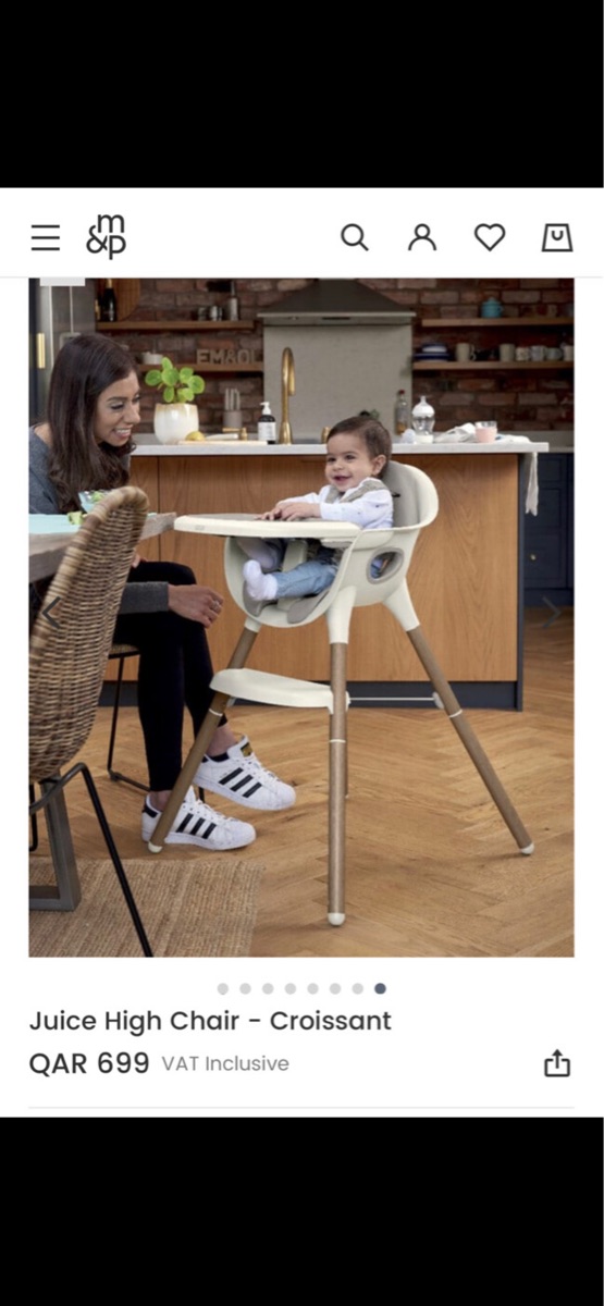 Juice high chair croissant color - Image 2