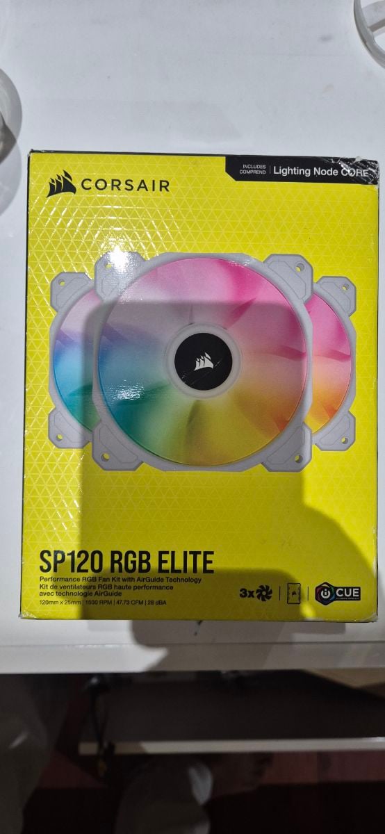 Corsair SP 120mm 3x rgb fans. - Image 1