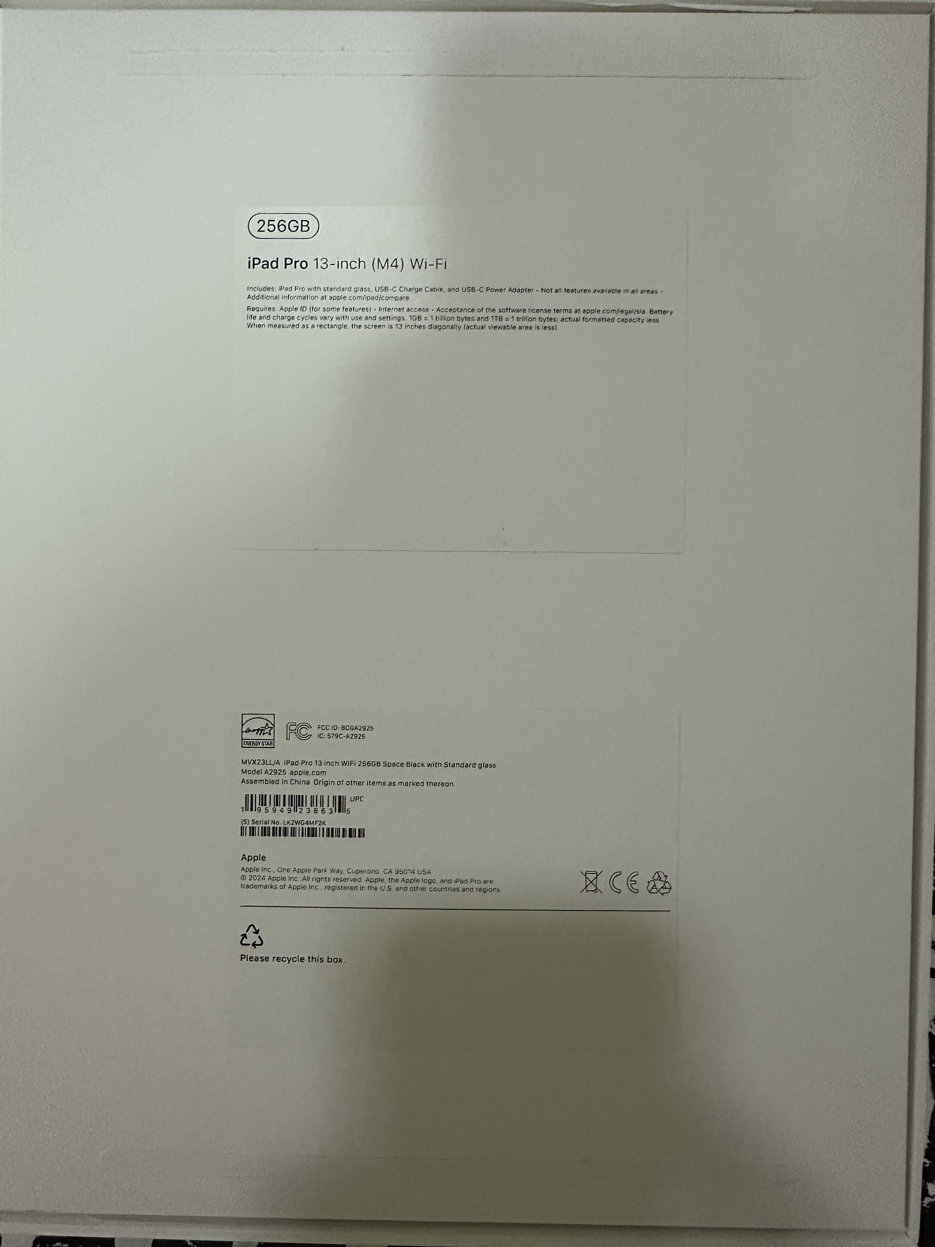 Apple Ipad pro 13 inch M4 - Image 1