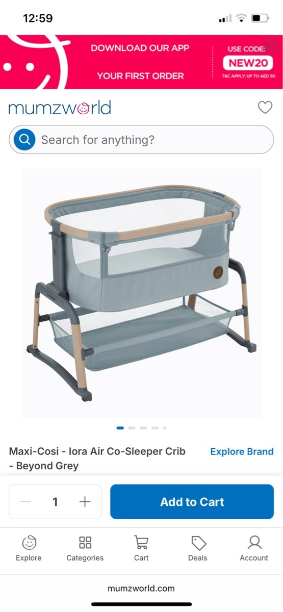 Maxi cosi Iora co sleeper - Image 3