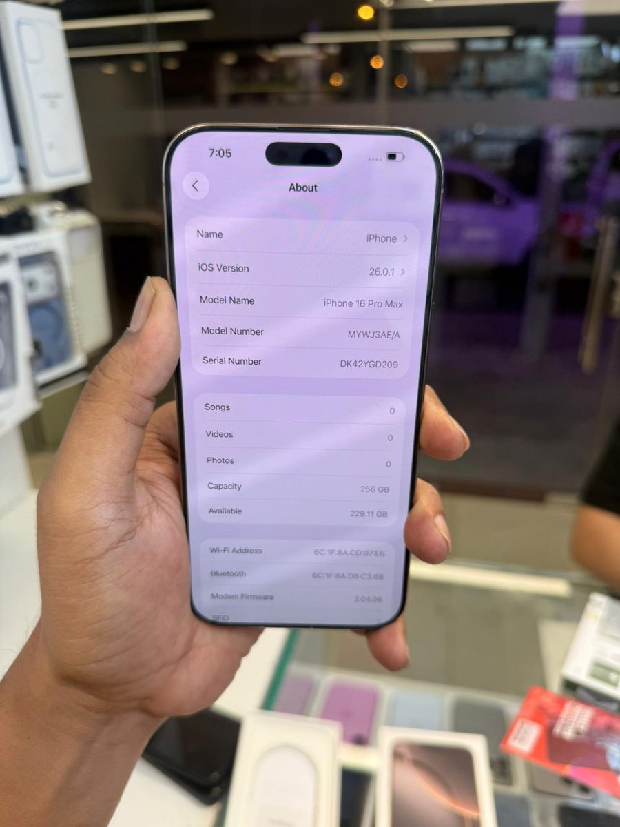 Iphone 16pro max 256GB - Image 3