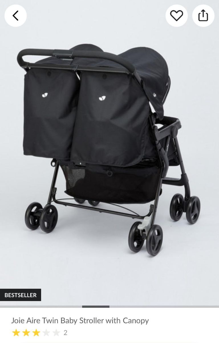 Joie twins stroller - Image 2