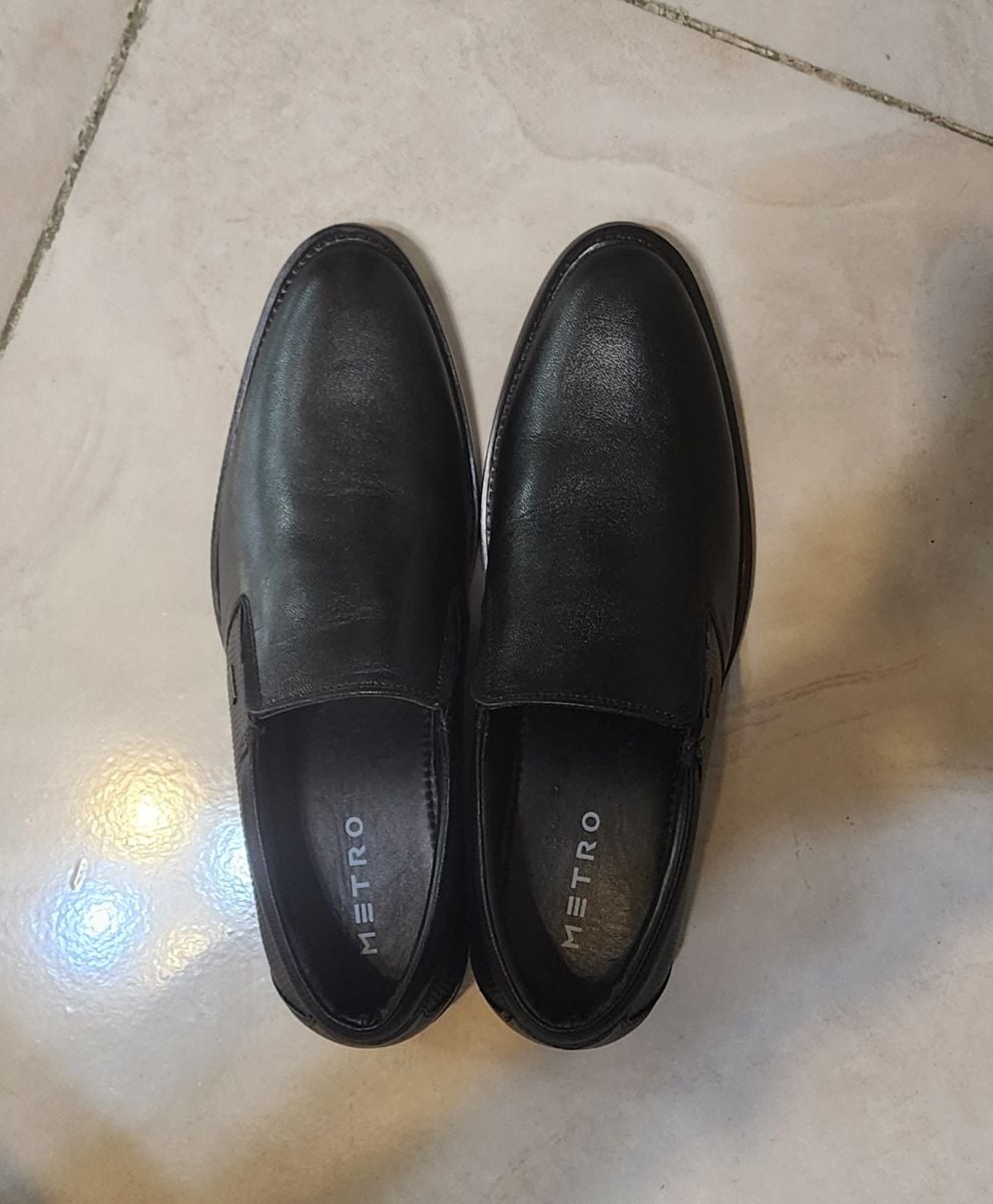 New Black Formal Shoes. Brand New Metro Shoes - Image 2