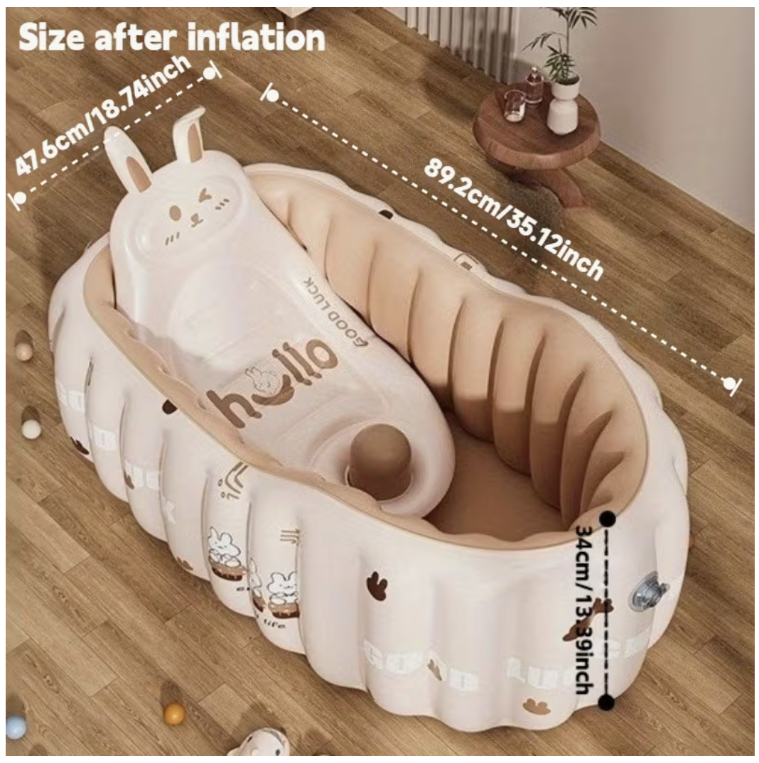 Inflatable bathtub for Kids/Babies - Image 5