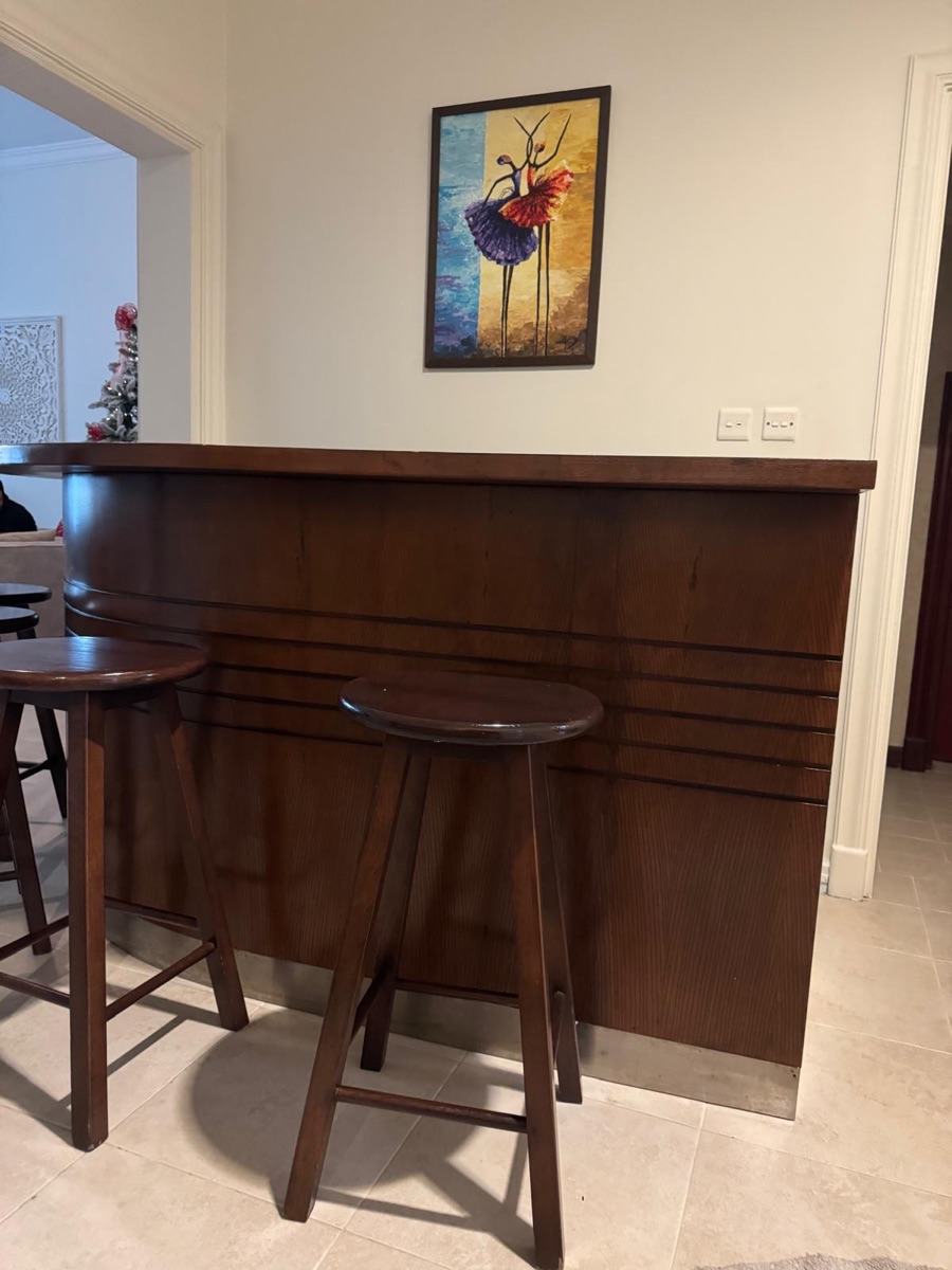 Solid Wood Bar for Sale - Image 4