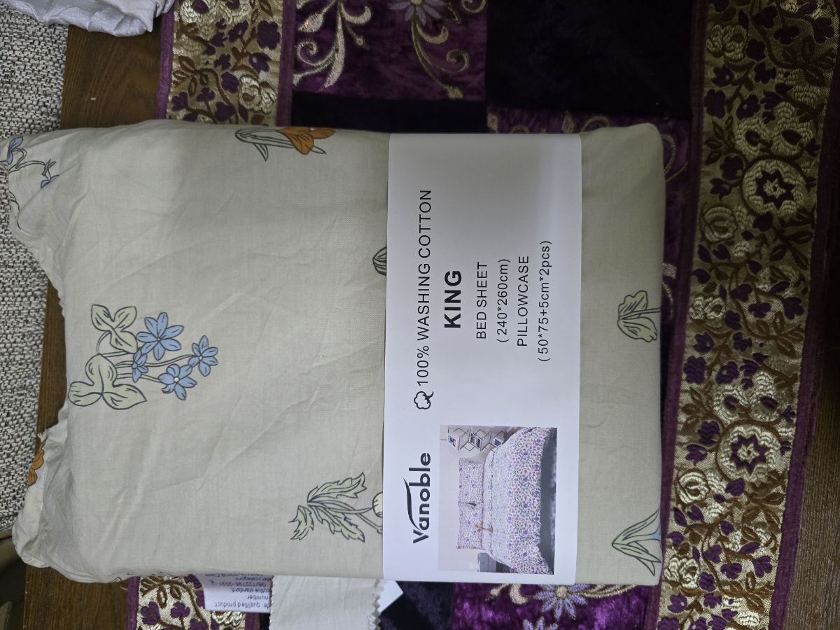 100% cotten bed sheets - Image 2