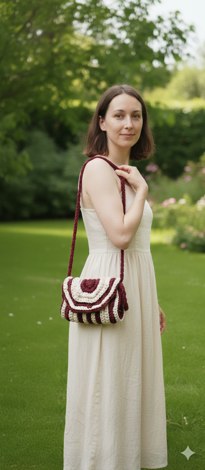 Crochet sling bag - Image 2