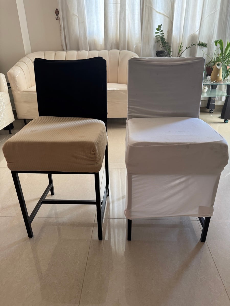 Dinning table + chair for sell, Wooden made Very good quality 200Qr for 4 chair, Location al khor - Image 10