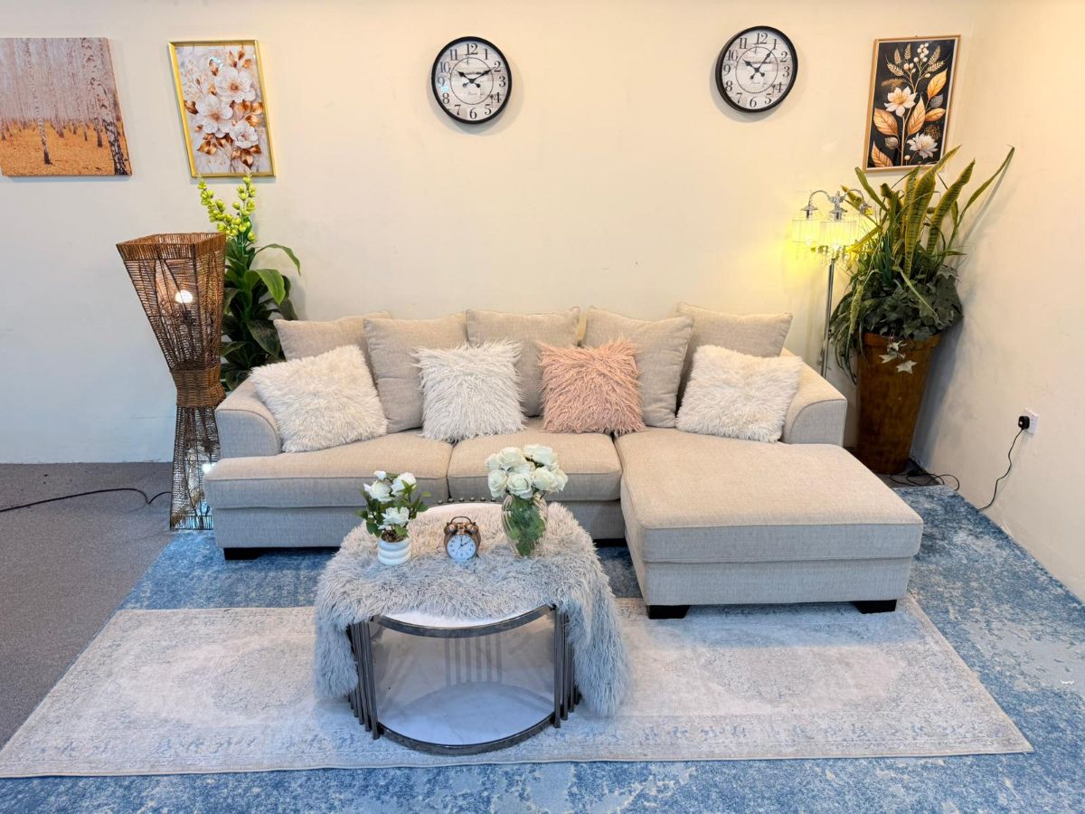 THE ONE BRAND LUXURY L SHAPE SOFA - Image 3