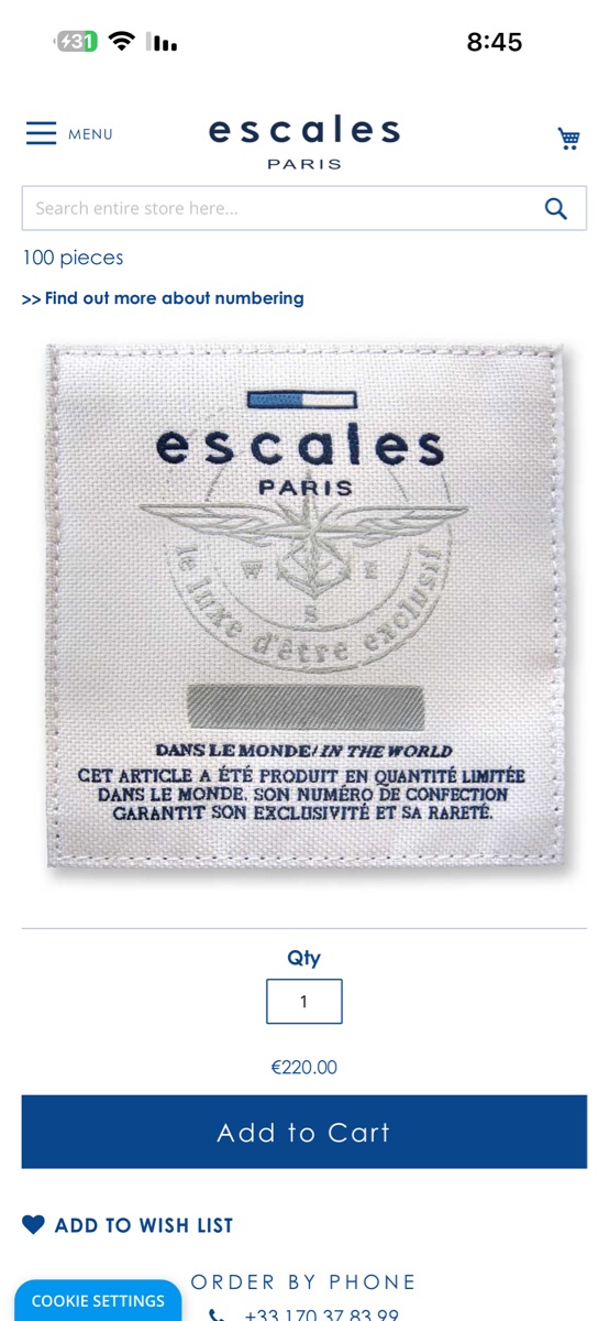 escales paris glasses - Image 6