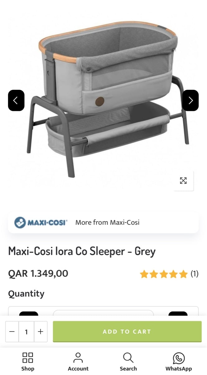 Maxi cosi Iora co sleeper - Image 2
