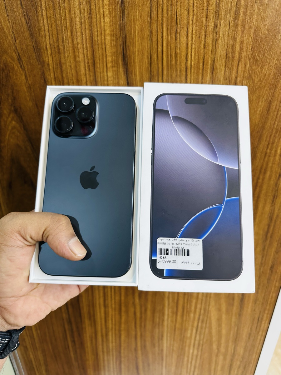 16promax black titanium 256gb - Image 3