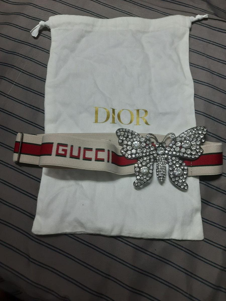 Gucci elastic buckle belt for women - Image 2