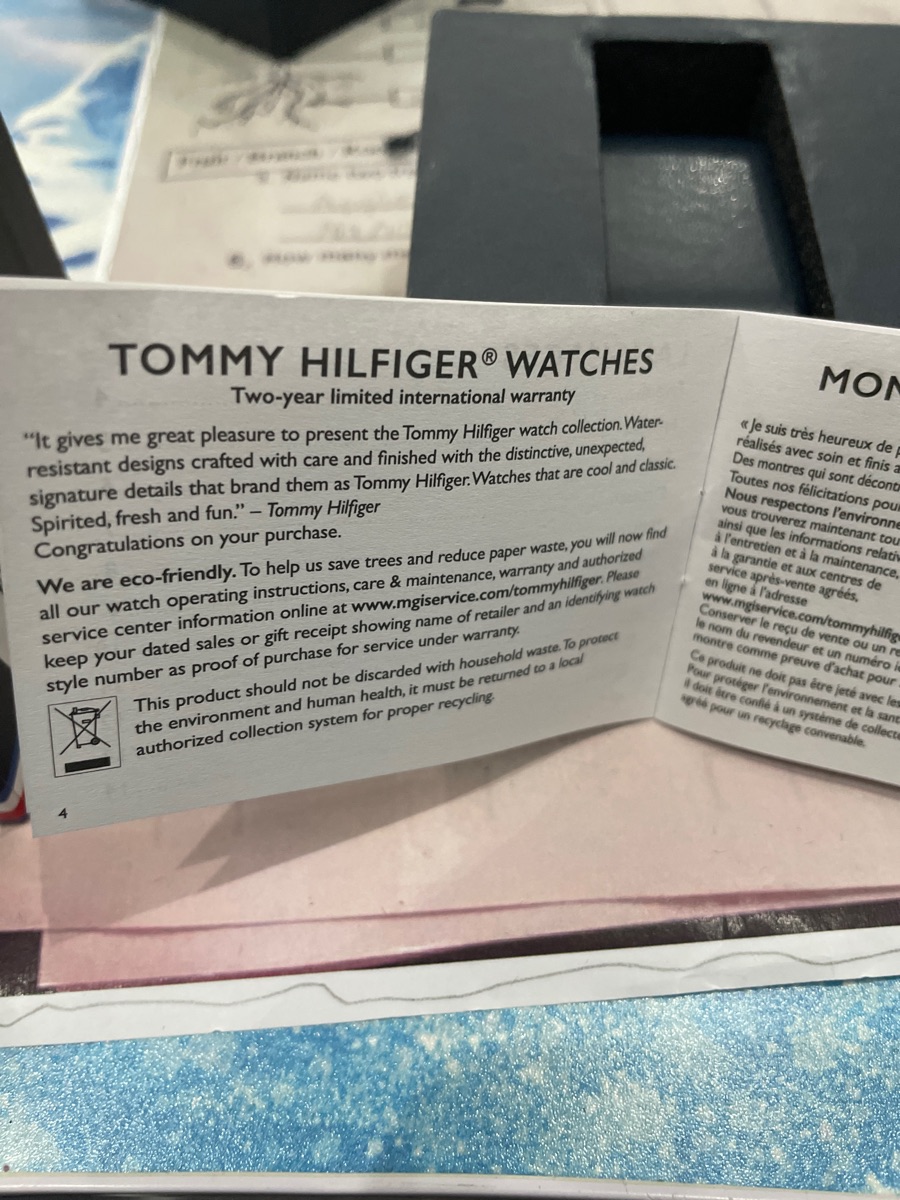 TOMMY HILFIGER, Boss  & CK WATCHES FOR SALE - Image 6