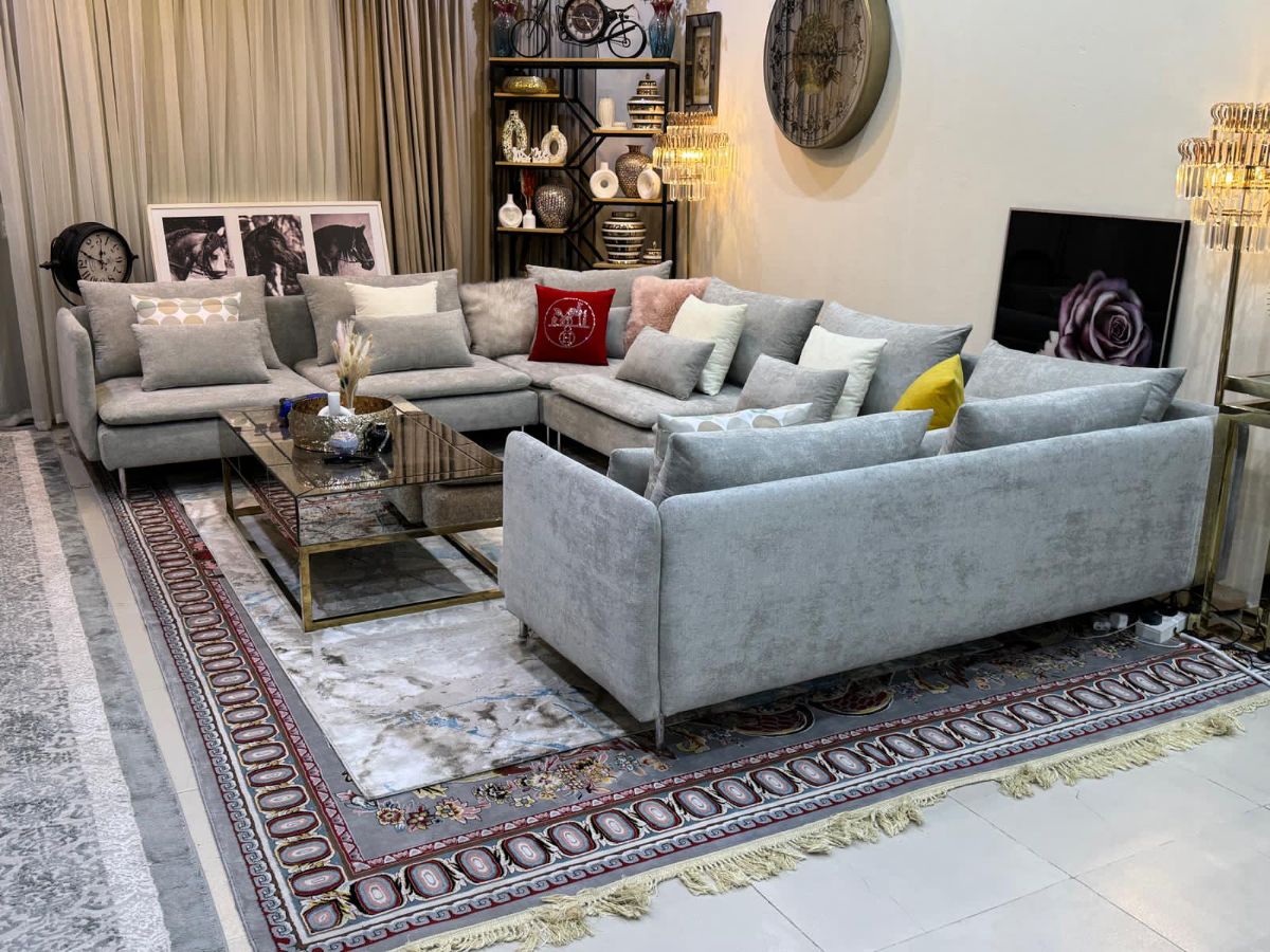 Brend new{ IKEA U SHAPE SOFA} for sell good condition call or what's app  71532454 - Image 9