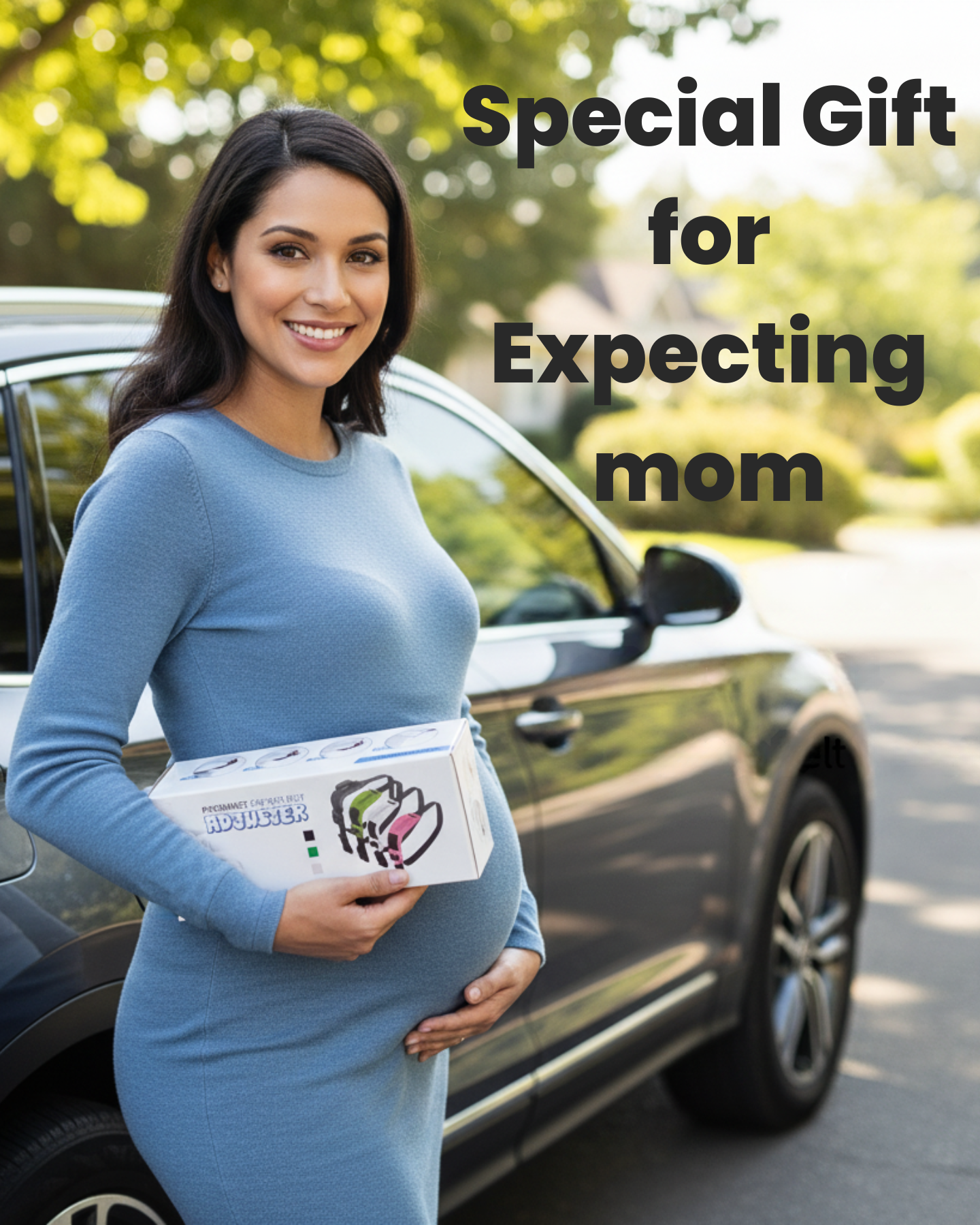  Pregnancy Car Seat Belt Adjuster – Prevent Pressure on The Belly While Driving - Image 2