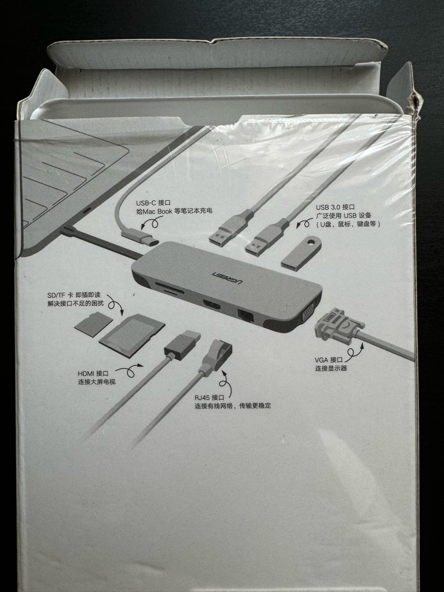 UGreen USB C Hub, 4k, Charge through - Image 5