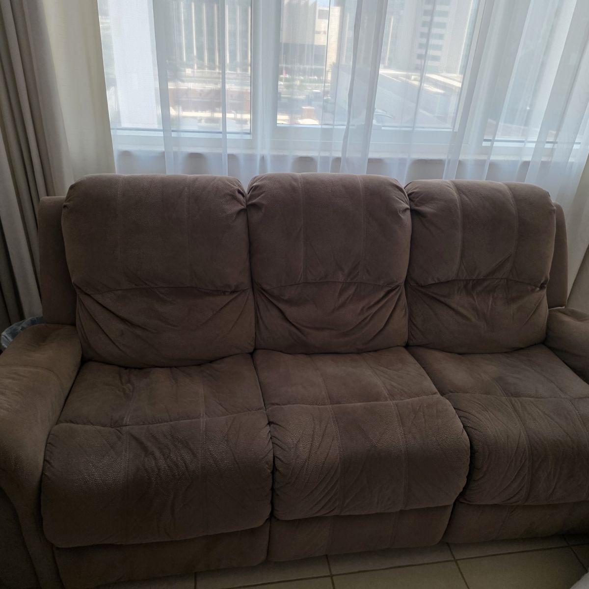 Recliner sofa set for sale - Image 2