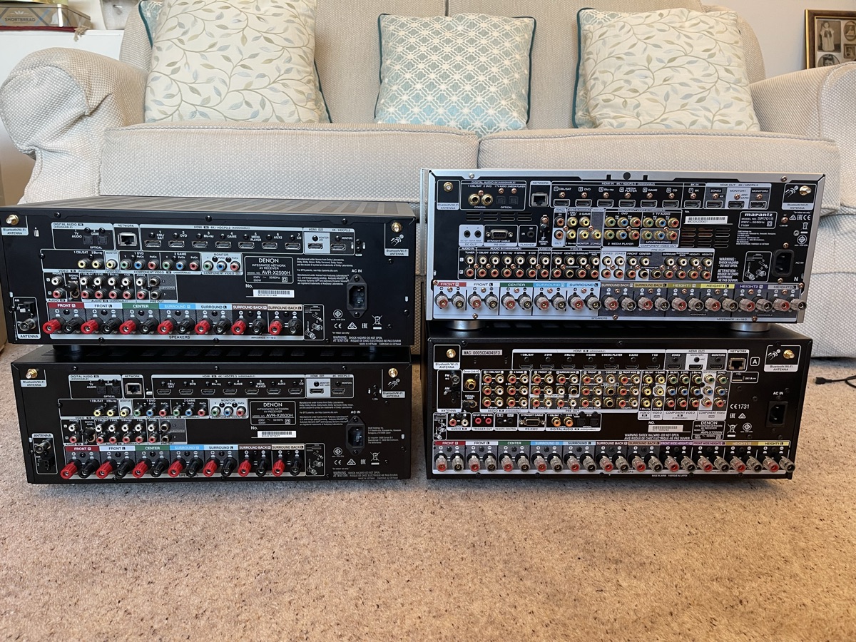 Denon 2500, 2600 and 7200 & Marantz SR7015  AV Receiver/ Amplifier - Image 8