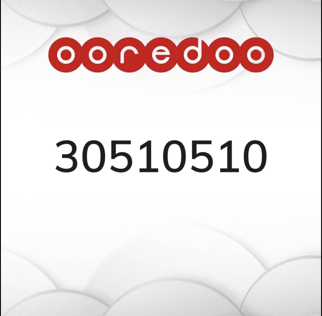 Ooredoo vip prepaid number 30510510 | Items | Qatar Living Classifieds ...