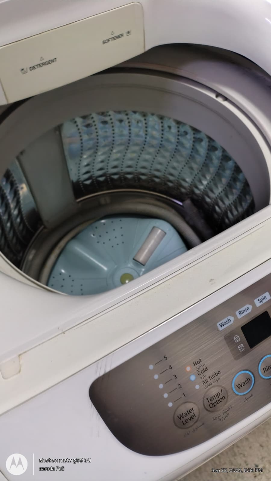 Samsung washing machine 9kg & HP2785 color printer for urgent sale - Image 9