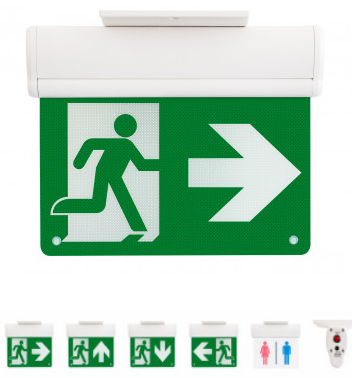 QCD Approved QLUX Emergency EXIT Lights & TRIDONIC  BESA Battery KITS - Image 7