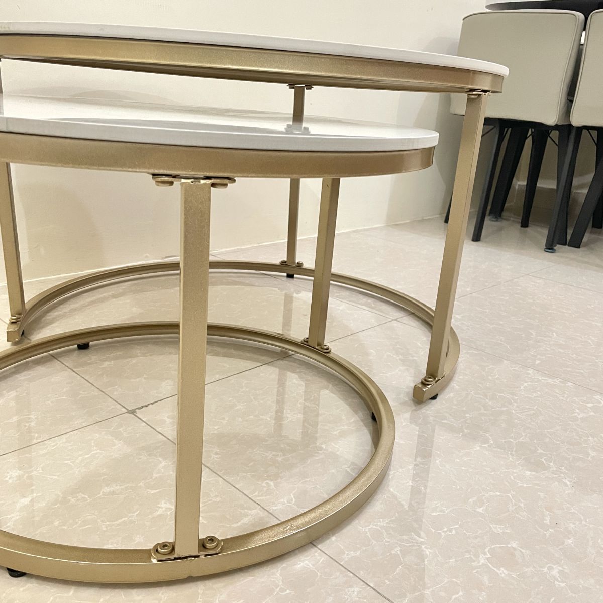 Coffee table, side table, marble table, living room table, sofa table - Image 5