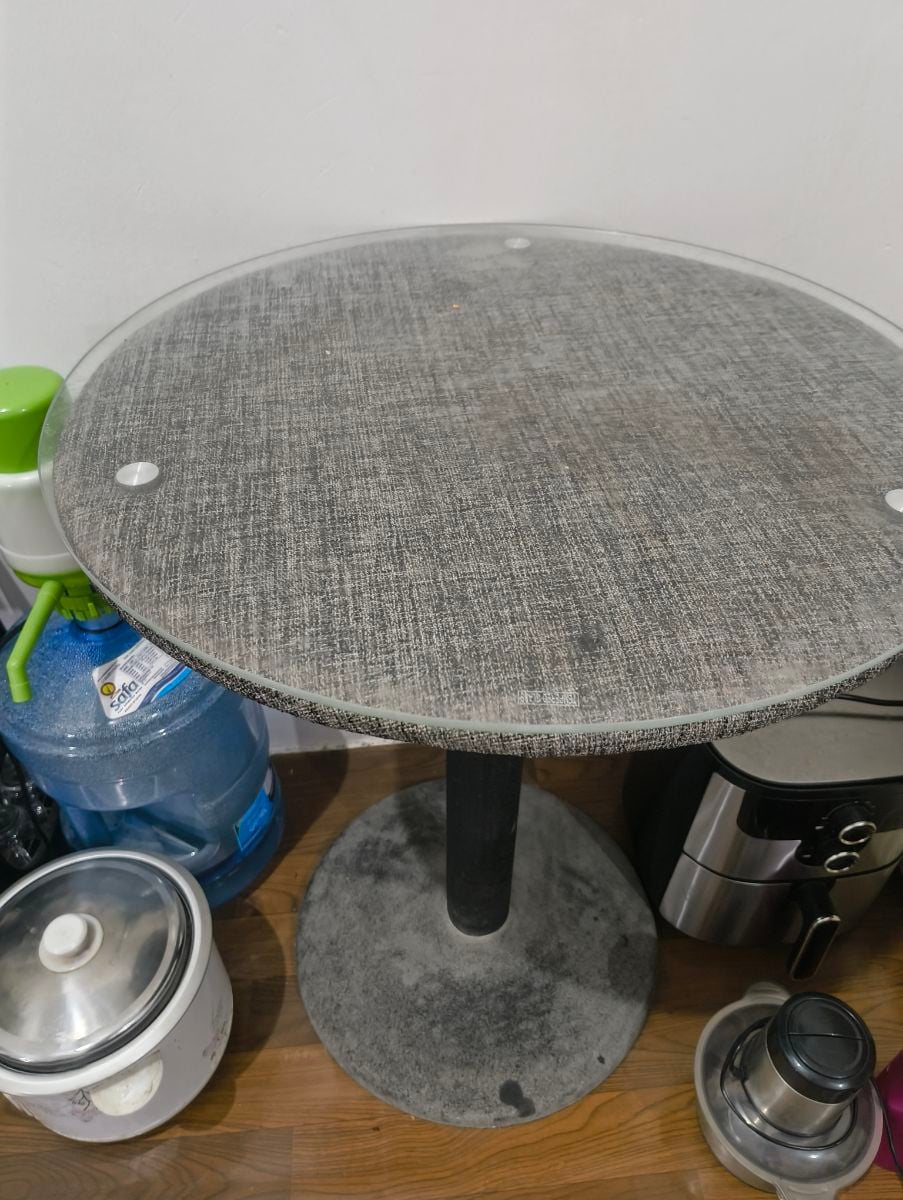 IKEA COFFEE TABLE AND TABLE WITH GLASS. - Image 3