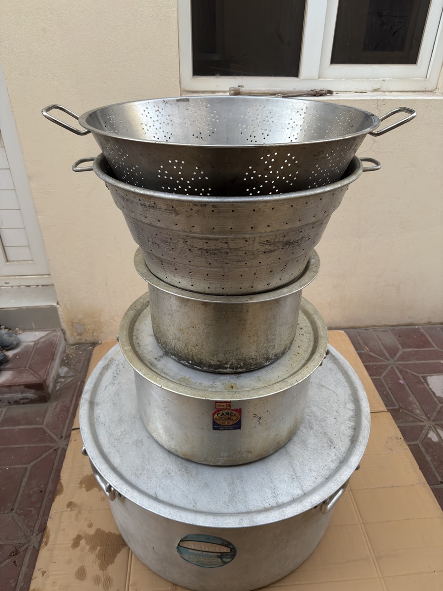 Sacheta ALUMINIUM UTENSIL (Tope with Cover) For Home/Restaurant - Image 12