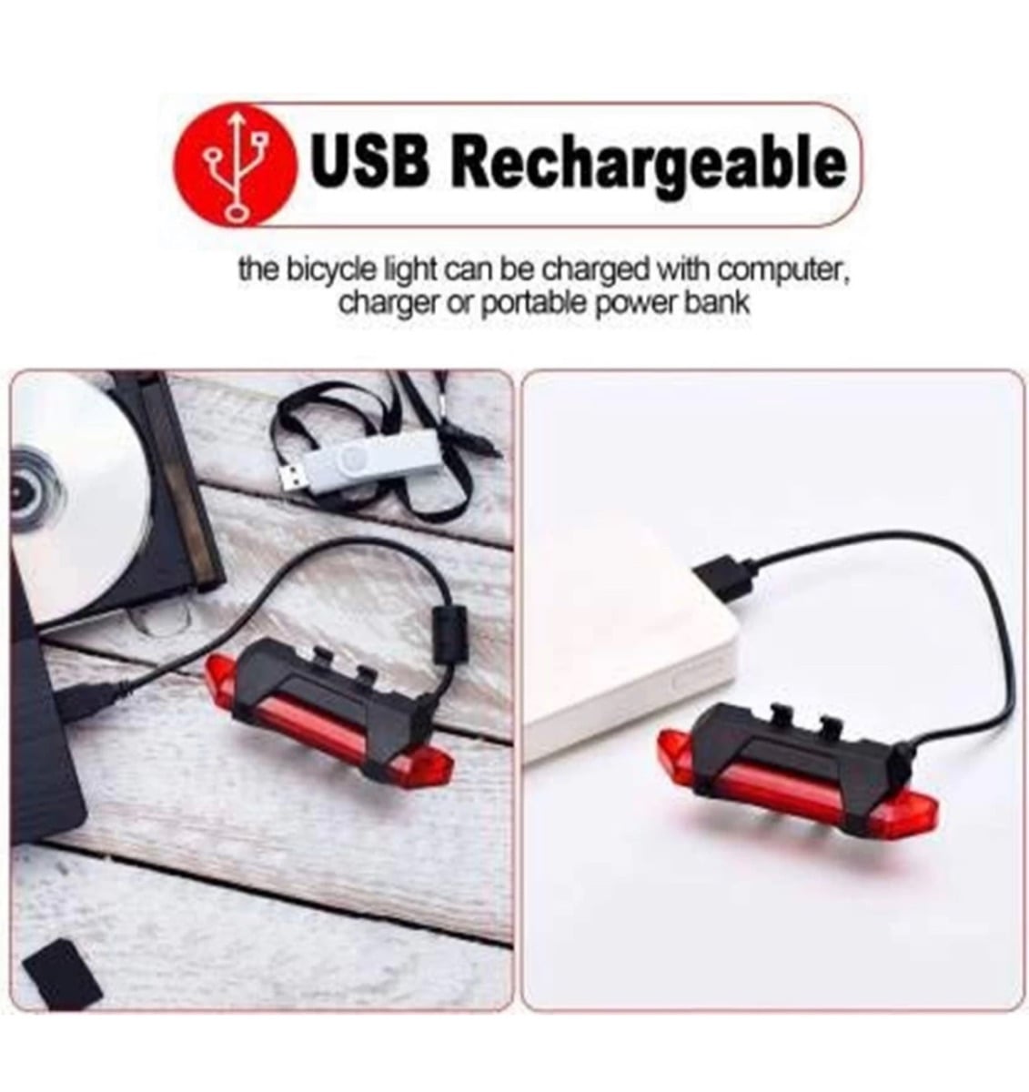LED Bicycle reflector lights waterproof - Image 3