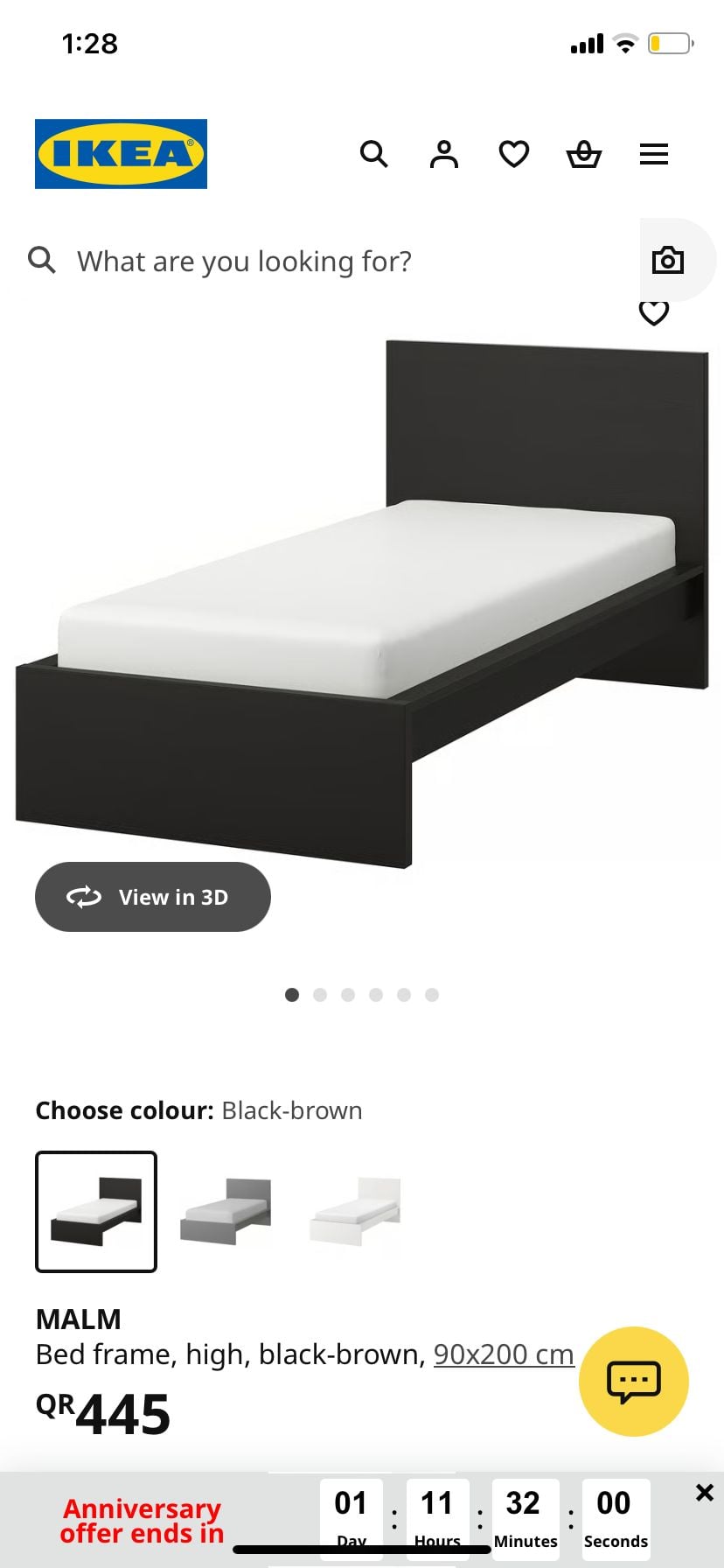 SINGLE BED FRAME (IKEA) - URGENT SALE - Image 4
