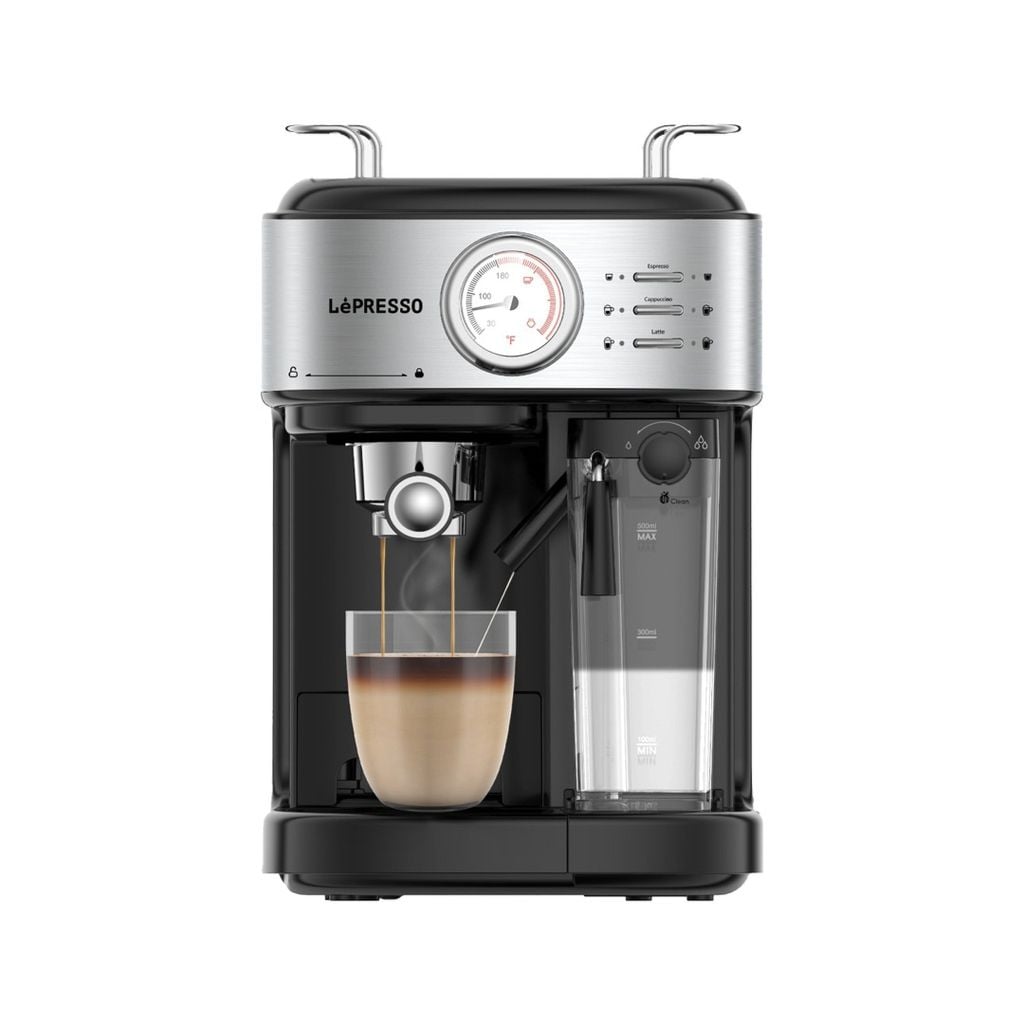 Coffee Machine 20 Bar Powerful Pressure Pump With Capsule Filter and Funnel-LePresso 7877 - Image 4