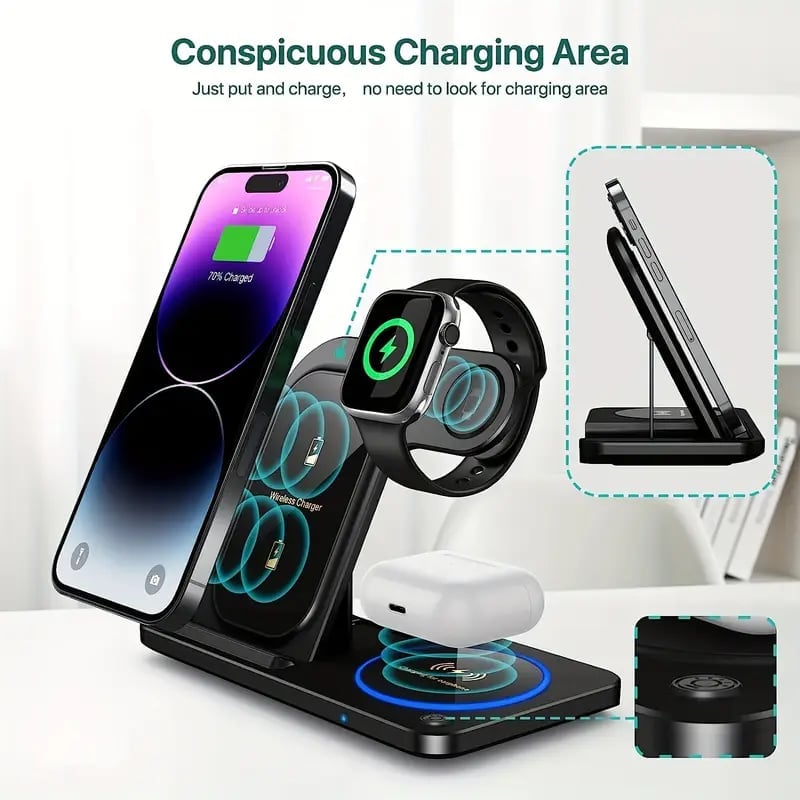 3 in 1 Wireless Charger - Image 3
